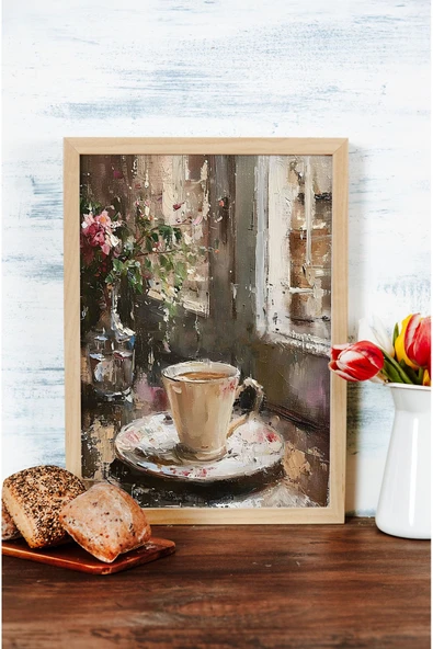 kutuTR Ahşap Çerçeveli Mdf Tek Tablo Mutfak Dekoru Tablo (KENDİ TABLO SETİNİZİ OLUŞTURACAĞINIZ LİSTE) - Resim 2