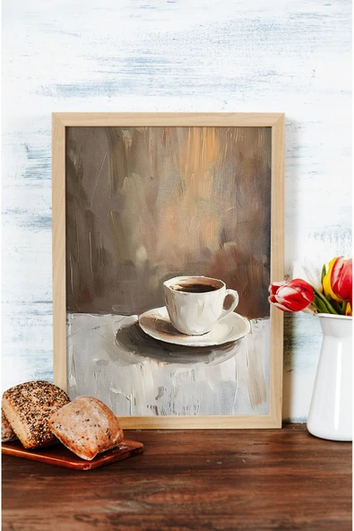 kutuTR Ahşap Çerçeveli Mdf Tek Tablo Mutfak Dekoru Tablo (KENDİ TABLO SETİNİZİ OLUŞTURACAĞINIZ LİSTE) - Resim 2