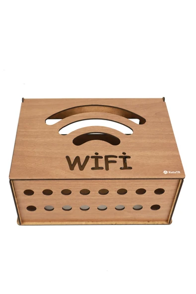 kutuTR Dekoratif Modem Saklama Kutusu / Wifi / - 2