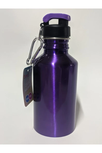 BEESTAR Matara Çelik 500 Ml Çift Taraflı Mor Renkli