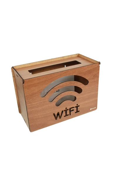 kutuTR Dekoratif Modem Saklama Kutusu / Wifi /