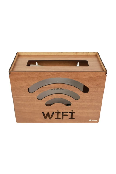 kutuTR Dekoratif Modem Saklama Kutusu / Wifi / - 3
