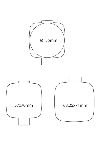 kutuTR Cep Makyaj Aynası 2'li Set Uv Baskılı PP Kapaklı Cep Aynaları 002 - 3