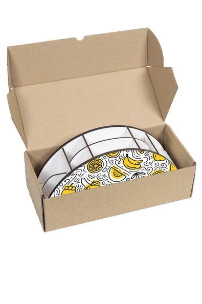 kutuTR Ahşap Vip Meyve Serisi Gökkuşağı Cetvelli Masaüstü Kalemlik Organizer Montajlı Kutulu - Resim 7