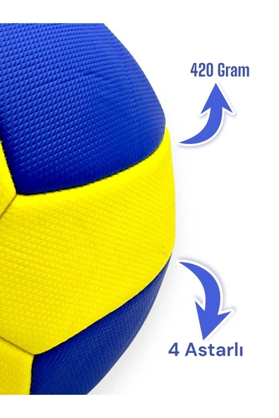 kutuTR Futbol Topu Pro Halı Saha Ve Beton Zemin 420 gr - 4