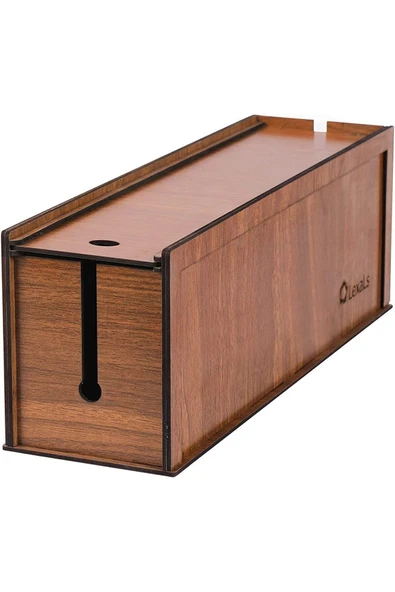 Lexals Kablo Kutusu 40x12x14 Cm Kablo Priz Düzenleyici Organizer - 2