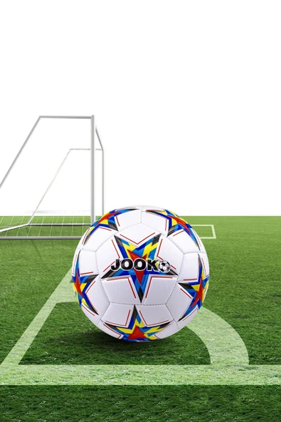 kutuTR Orijinal 430 gr Futbol Topu Pompa Hediyeli Sert Zemin Halı Saha Futbol Topu Hibrit No:5 JM SERİSİ - 4