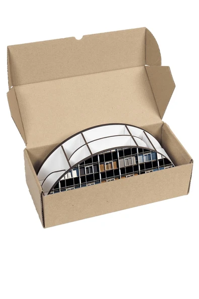 kutuTR Ahşap Vip Dalgalar Gökkuşağı Cetvelli Masaüstü Kalemlik Organizer Montajlı Kutulu - Resim 7