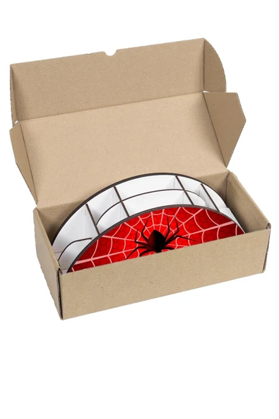 Notpa Ahşap Vip Örümcek Adam Gökkuşağı Cetvelli Masaüstü Kalemlik Çocuklar Için Organizer Vip45 - Resim 7