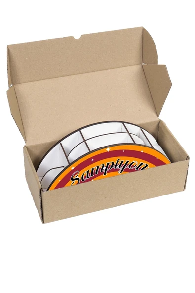 Notpa Ahşap Vip Sarı Kırmızı Gökkuşağı Cetvelli Masaüstü Kalemlik Organizer Vip113 - Resim 8