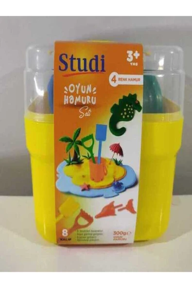 Studi Oyun Hamuru Plaj Kum Kürek Figürlü Set ürün görseli