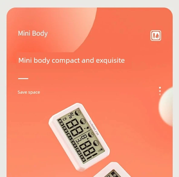 İç Ortam Termometre Higrometre - Konfor Ekranlı Geniş Ekran - Resim 11