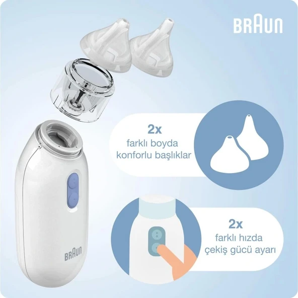 Braun BNA100 Burun Aspiratörü Temizleyici - 4