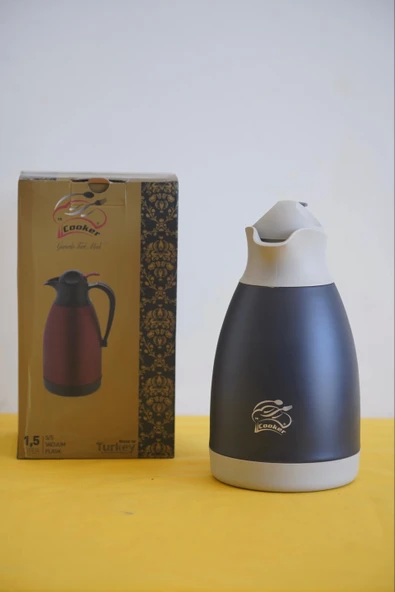 Cooker Çelik Termos 1.5 Litre Sürahi - 4