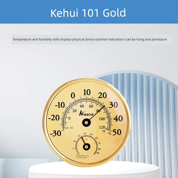 Ev Sıcaklık ve Nem Ölçer - Kehui 101 Altın