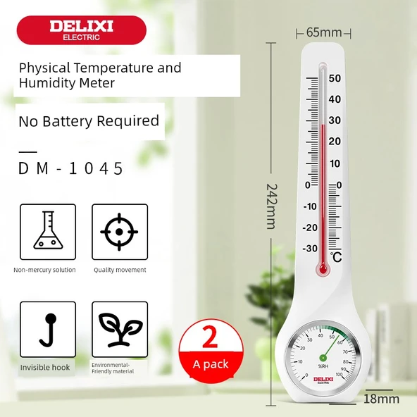 Termometre Higrometre - 2'li Paket