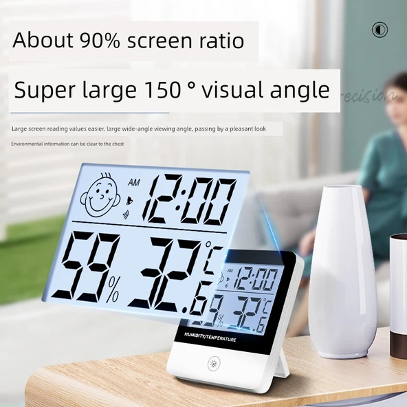 Hassas Sıcaklık Nem Ölçer RE-W1002 [Klasik] - 3