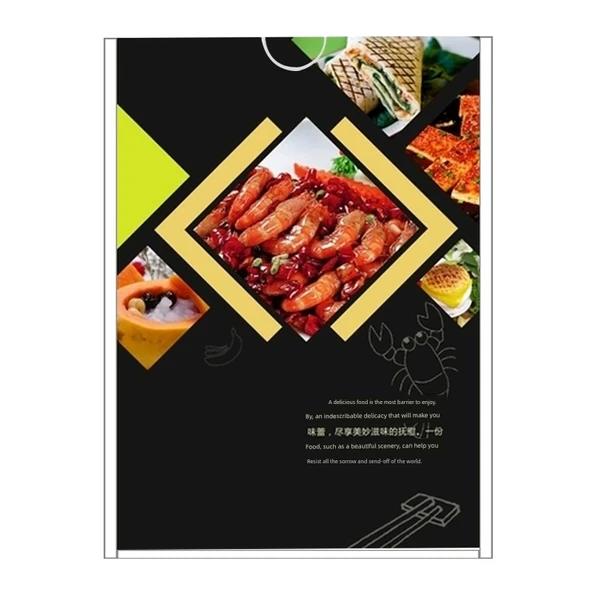 Akrilik Duvar Sticker - 5 inç Çift Katman Dikey, Yapışkanlı - 5