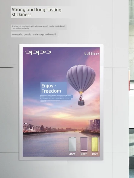 A4 Manyetik Display Sticker - Altın - Resim 3