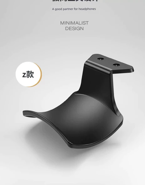 Deliksiz E-Spor Kulaklık Askısı - Elma Beyazı Duvara Monte (Z) + Çivisiz Yapıştırıcı + Vida - 11