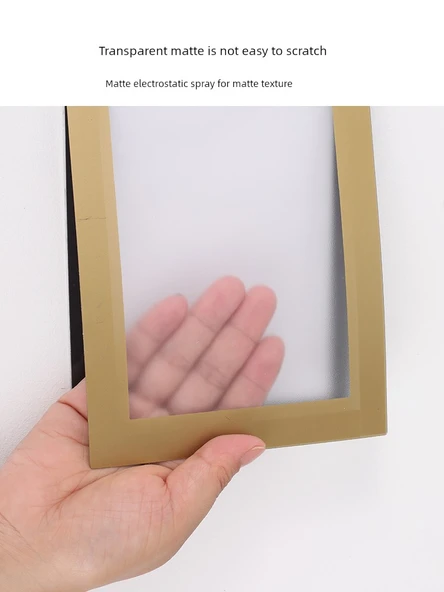 A4 Manyetik Display Sticker - Altın - Resim 5