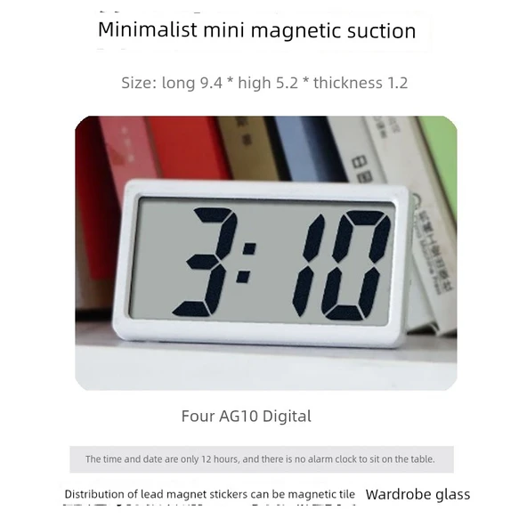 Dijital Mutfak Saati - Beyaz Mini - 8