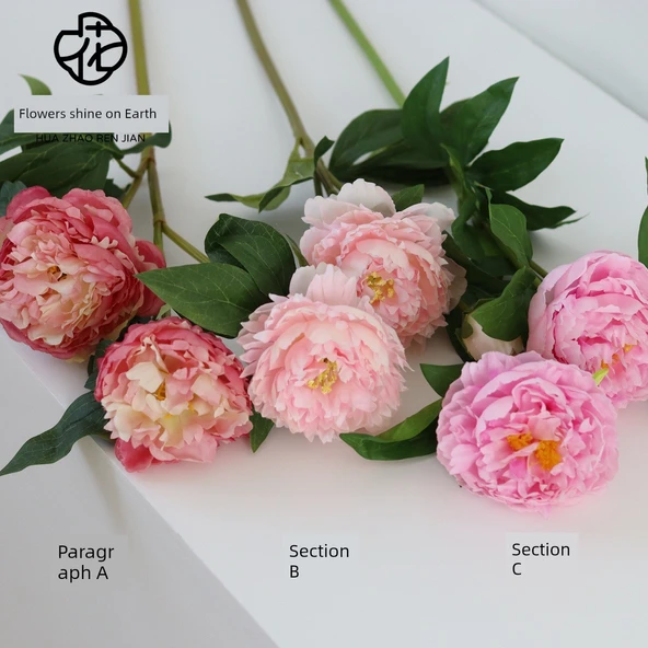 Simülasyon Şakayık Çiçeği - Gül 1/D Şakayık - Resim 9