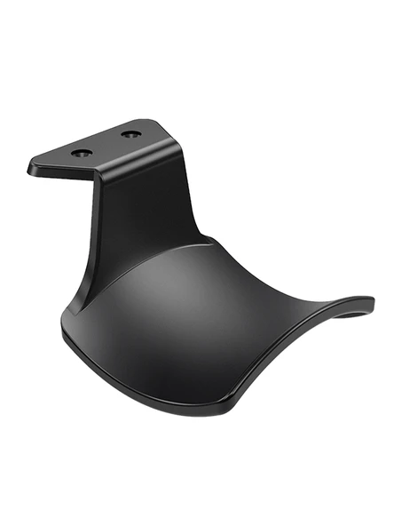 Deliksiz E-Spor Kulaklık Askısı - Siyah + Katlanabilir Kulaklık Duvar + 3m Yapıştırıcı + Yastık - 6
