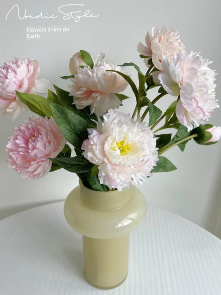 Simülasyon Şakayık Çiçeği - Gül 1/D Şakayık - Resim 5