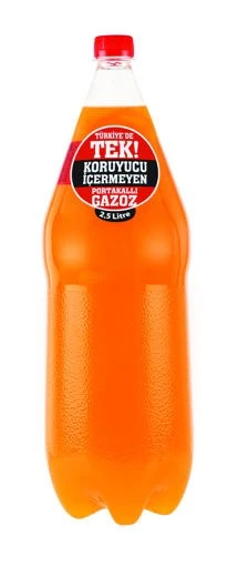 Uludağ Efsane Portakal Aromalı Gazoz 2,5 Lt x 6 Adet - Resim 2
