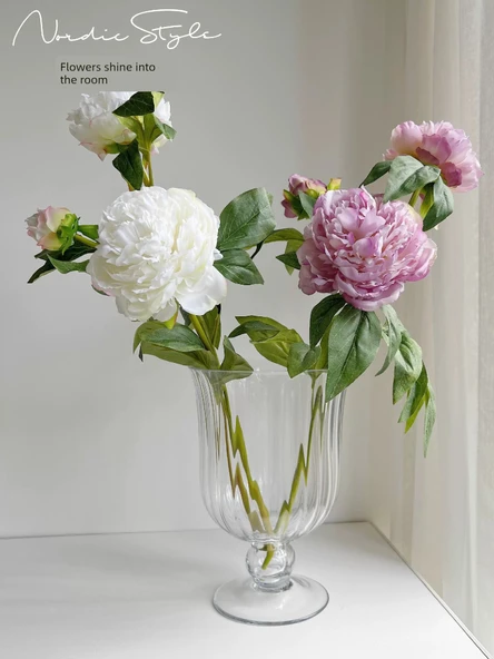 Simülasyon Şakayık Çiçeği - Gül 1/D Şakayık - Resim 4