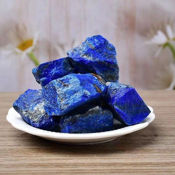 Cam Aromaterapi Saklama Kabı - Lapis Lazuli 2-4cm 100g