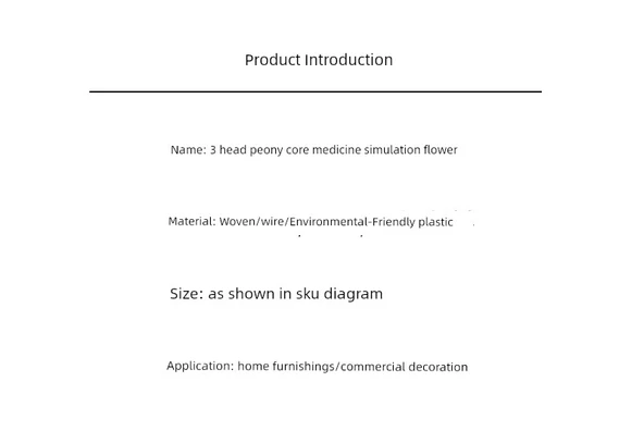 Simülasyon Şakayık Çiçeği - Gül 1/D Şakayık - Resim 8