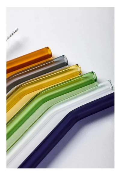 Perotti 15960 Straw Cam Pipet Fırça Seti Renkli 6lı - Resim 3