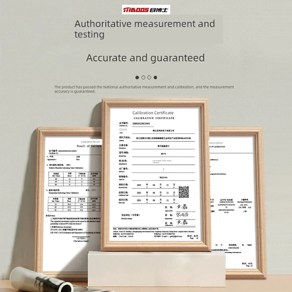 Dijital Termometre Higrometre - Manyetik Pro Şarjlı Model - 5