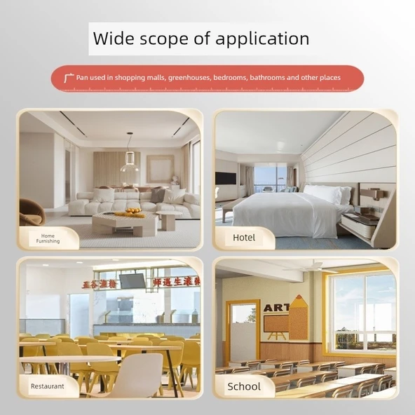 Termometre 9017 - Asılabilir ve Ayakta Durabilir - Plus Boy - Beyaz - Resim 6