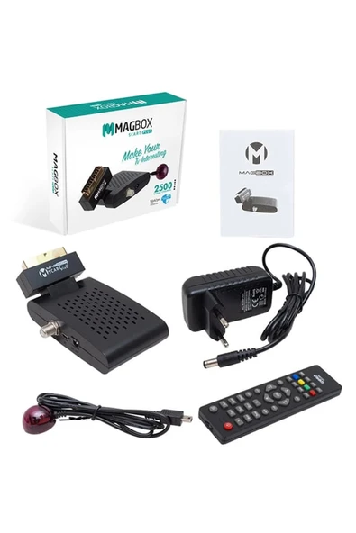 Magbox Scart Plus Mini Sd Uydu Alıcısı Tkgs'li Scart Girişli 5839