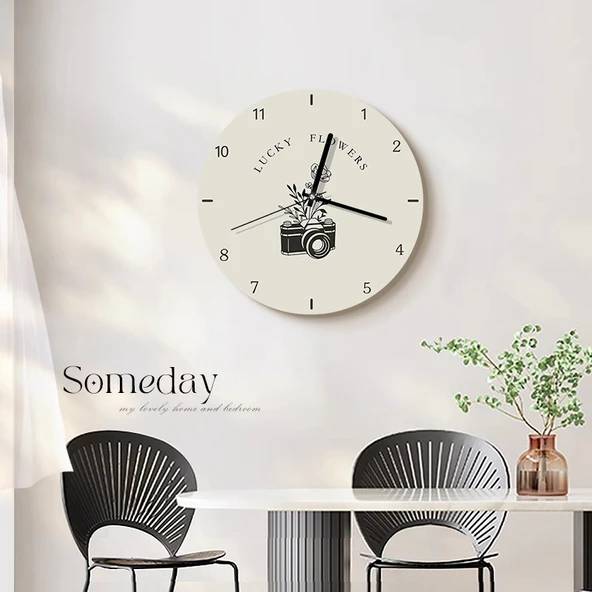 Fransız Tarzı Duvar Saati 40cm - Güney Fransa Tatili C