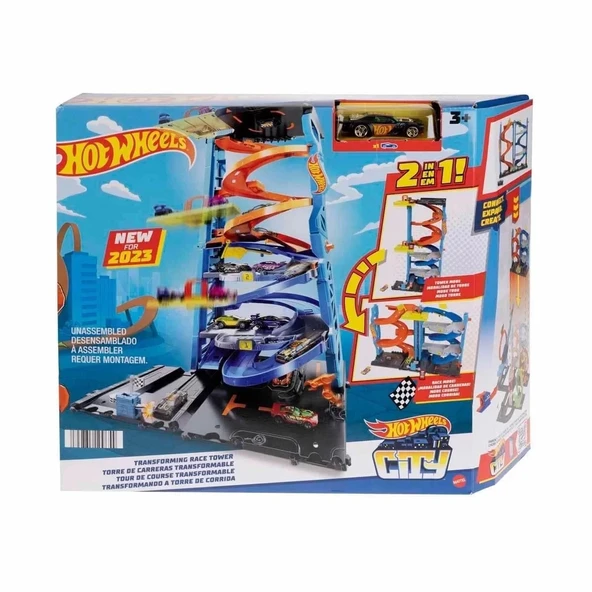 Hkx43 Hot Wheels Heyecanlı Yarış Kulesi