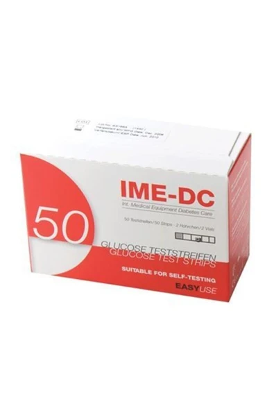 IME-DC Ime Dc Şeker Ölcum Strip 50 Lik