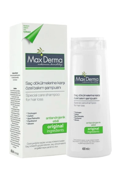 Maxderma Saç Dökülmesine Karşı Şampuan - For Men 8698814009702