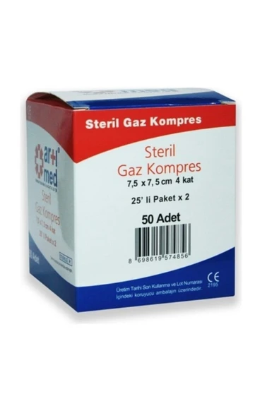 ARTİMED Artımed Gazlı Kompres 50 Li ürün görseli 1