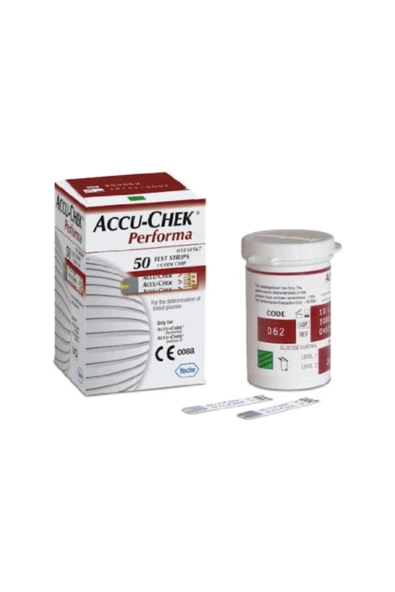 ROCHE Kan Şekeri (glikoz) Test Stribi Accu-chek Performa 50li - Resim 2