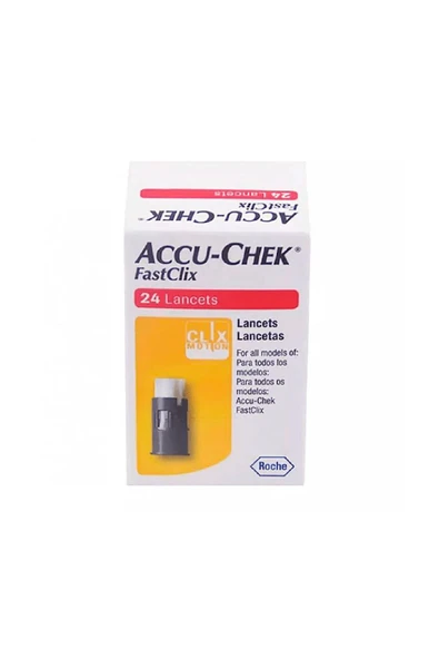 ROCHE Accu-Chek Fastclix 24 Lancest ürün görseli 1