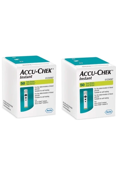 ACCU CHEK Accu-Chek Instant Ölçüm Çubuğu 50 Adet 2 Adet