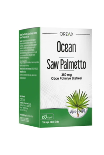 ORZAX Ocean Saw Palmetto 60 Kapsül