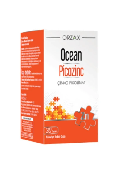 ORZAX Ocean Picozinc 30 Tablet