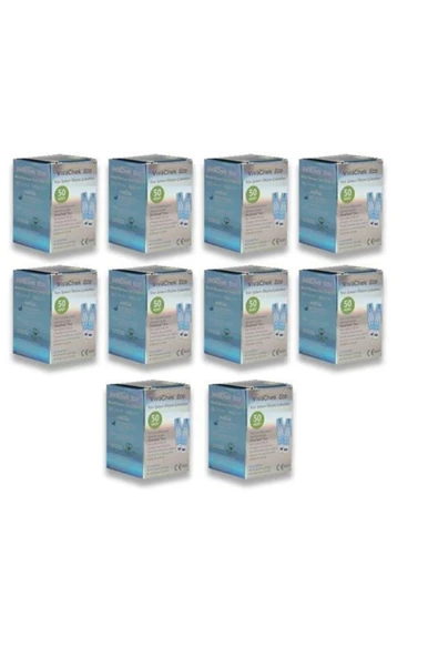 MARKA Vivachek Kan Şekeri Ölçümstribi x10 Kutu ürün görseli 1