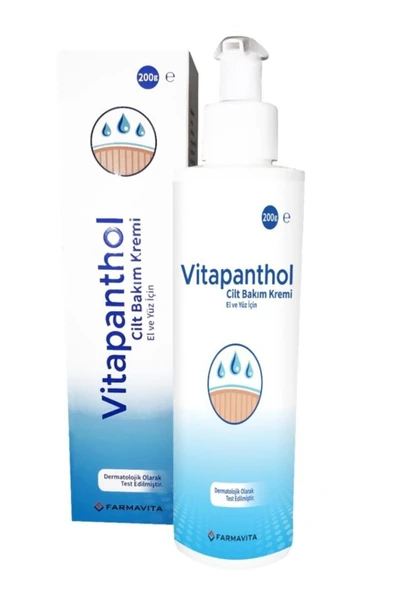Vitapanthol Cilt Bakım Kremi 200 gr 8682304243219