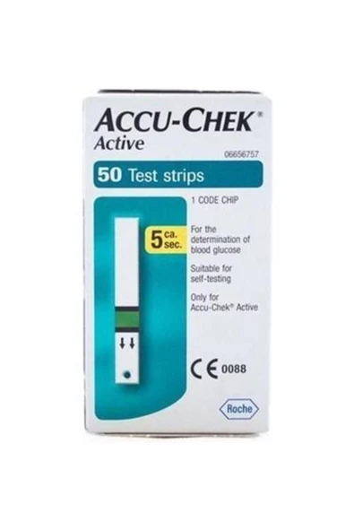ACCU CHEK Accu-Chek Şeker Strip Active 50'li
